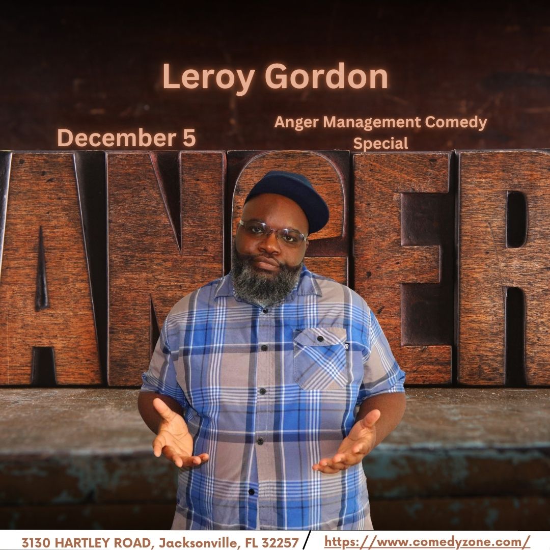 The Comedy Zone Jacksonville (@comedyzonejax) on Twitter photo One Night Only! The amazing <a href="/TheLeroyGordon/">The Last Leroy</a> performs his comedy special Anger Management Live Tomorrow Night, December 5th 🔥🔥🔥 Tickets are Still Selling. Buy Your Tickets Today!
You can purchase tickets here: comedyzone.com/shows/283096 One Night Only! The amazing <a href="/TheLeroyGordon/">The Last Leroy</a> performs his comedy special Anger Management Live Tomorrow Night, December 5th 🔥🔥🔥 Tickets are Still Selling. Buy Your Tickets Today!
You can purchase tickets here: comedyzone.com/shows/283096