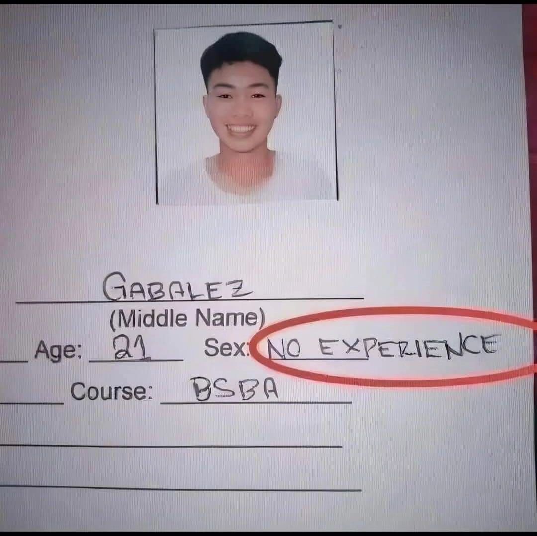 No Experience 😤