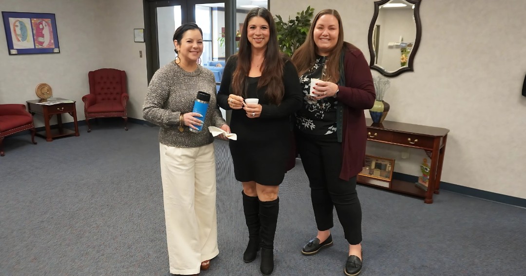 ESCRegion2's tweet image. ☕The Culture Club at Education Service Center, Region 2 hosted a delightful Hot Chocolate Bar for our incredible staff today! 🍫 It was the perfect way to warm up, connect with colleagues, and enjoy a cozy treat. #ESC2CultureClub #HotChocolateBar #ESC2Staff #ESC2Excellence