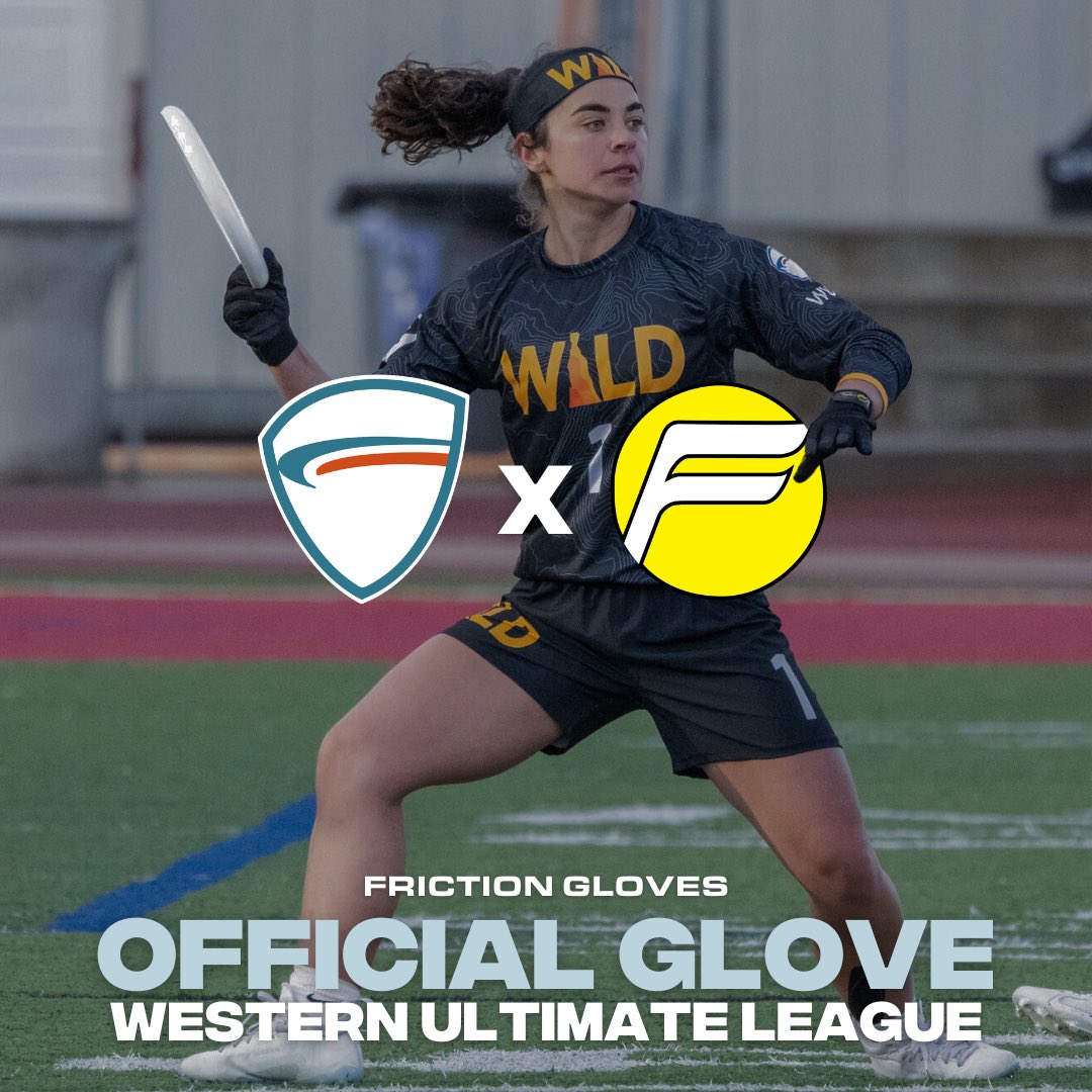 It’s glove season, and we’ve got BIG news! ❄️🧤 

<a href="/FrictionGloves/">Friction Gloves</a> is teaming up with the Western Ultimate League as the Official Glove for the 2025 season! 🎉 

In celebration of the partnership, use code WULGLOVE on FrictionGloves.com to get 25% off! 

Code valid Dec 4-8