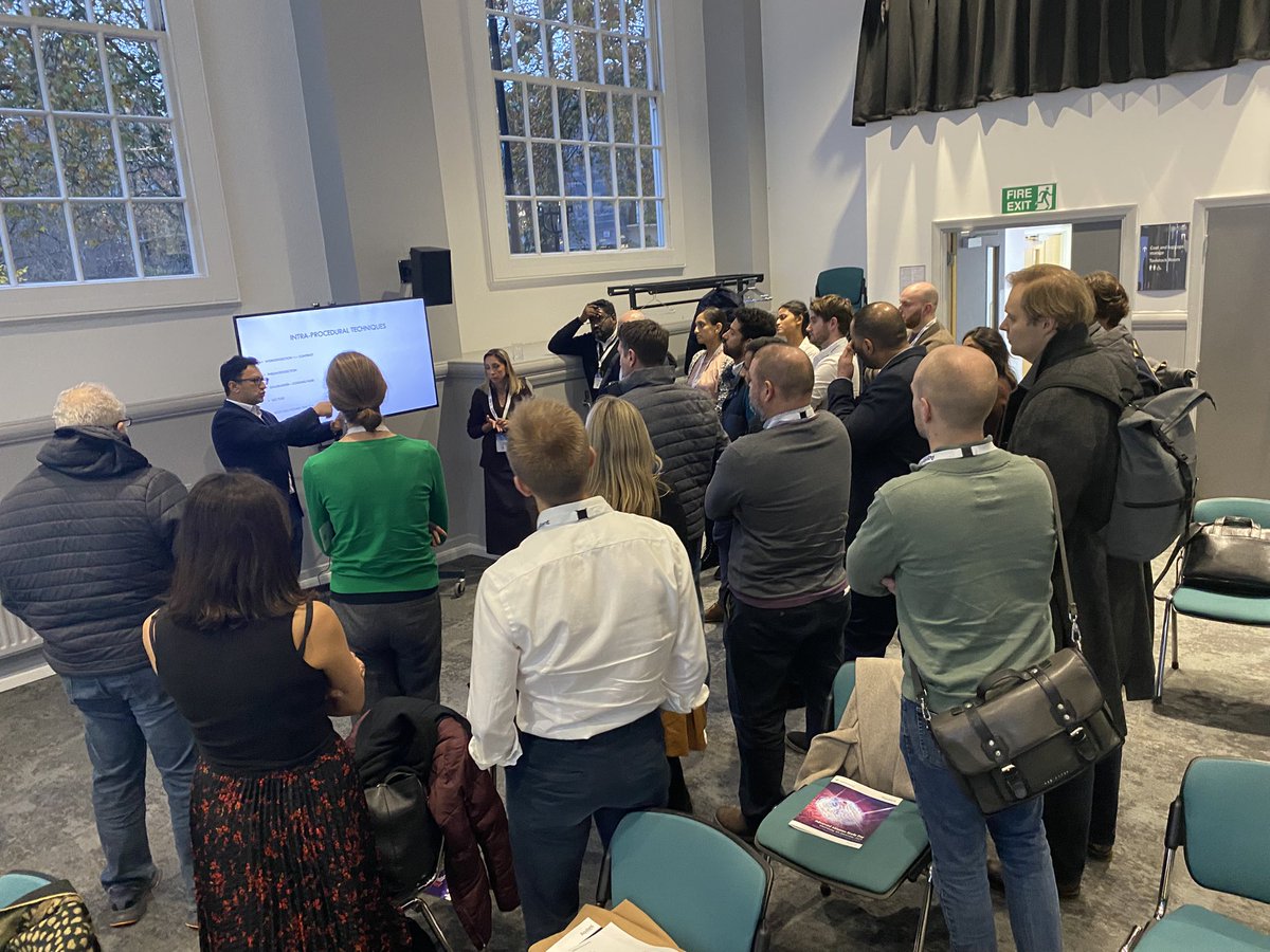 AquilantOncol's tweet photo. The Essentials Sessions are well underway with sessions on Liver Ablation, Renal Ablation and Lung Ablation #AblationStudyDay #supportingeducation https://t.co/SOG5SyG1Mk