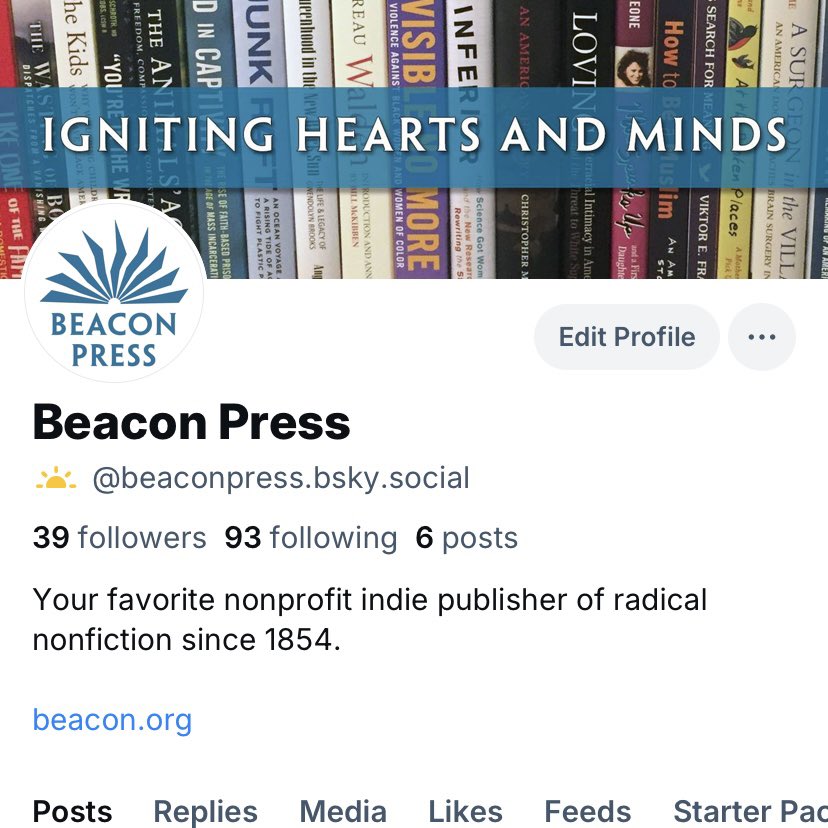 Beacon Press tweet media