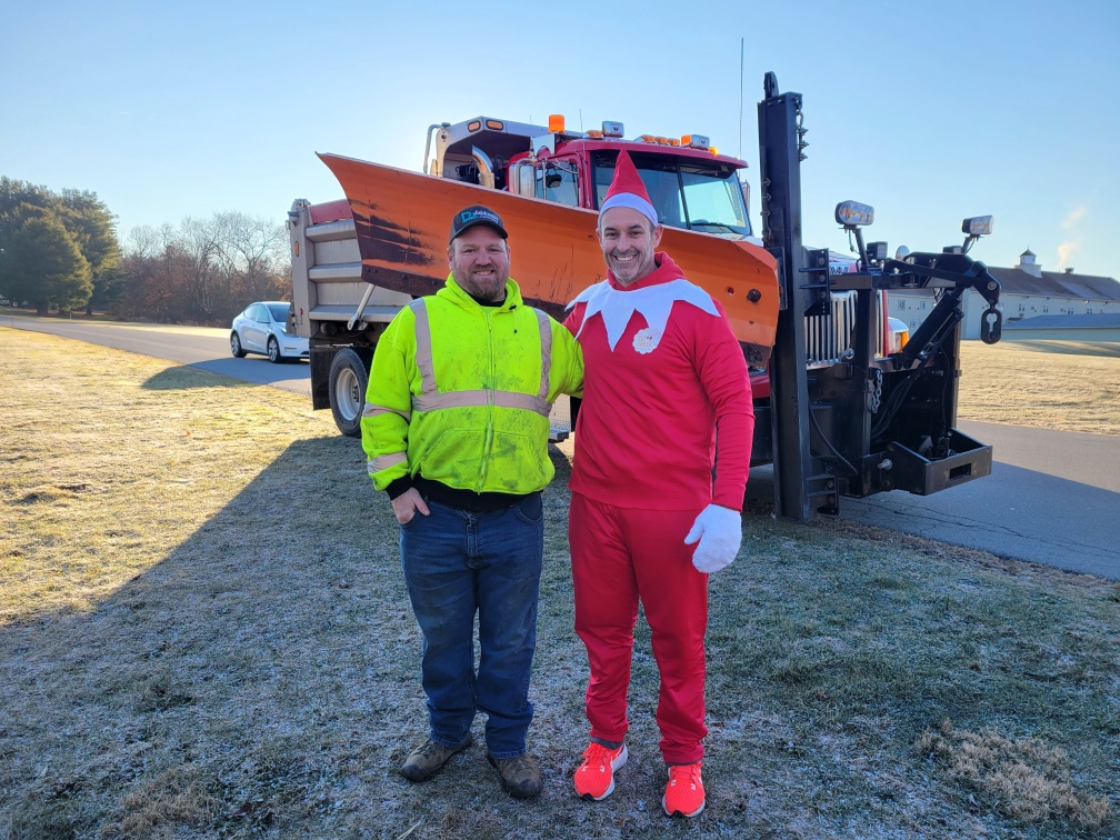 Elf sighting at Gayhead today...BIG thank you to the East Fishkill Highway Dept for swinging by with the plow truck. Be on the lookout for the Elf around town! <a href="/drbonkwcsd/">Dr. Dwight Bonk</a> <a href="/WCSDEmpowers/">WCSDEmpowers</a> <a href="/GayheadPTA/">Gayhead PTA</a>
