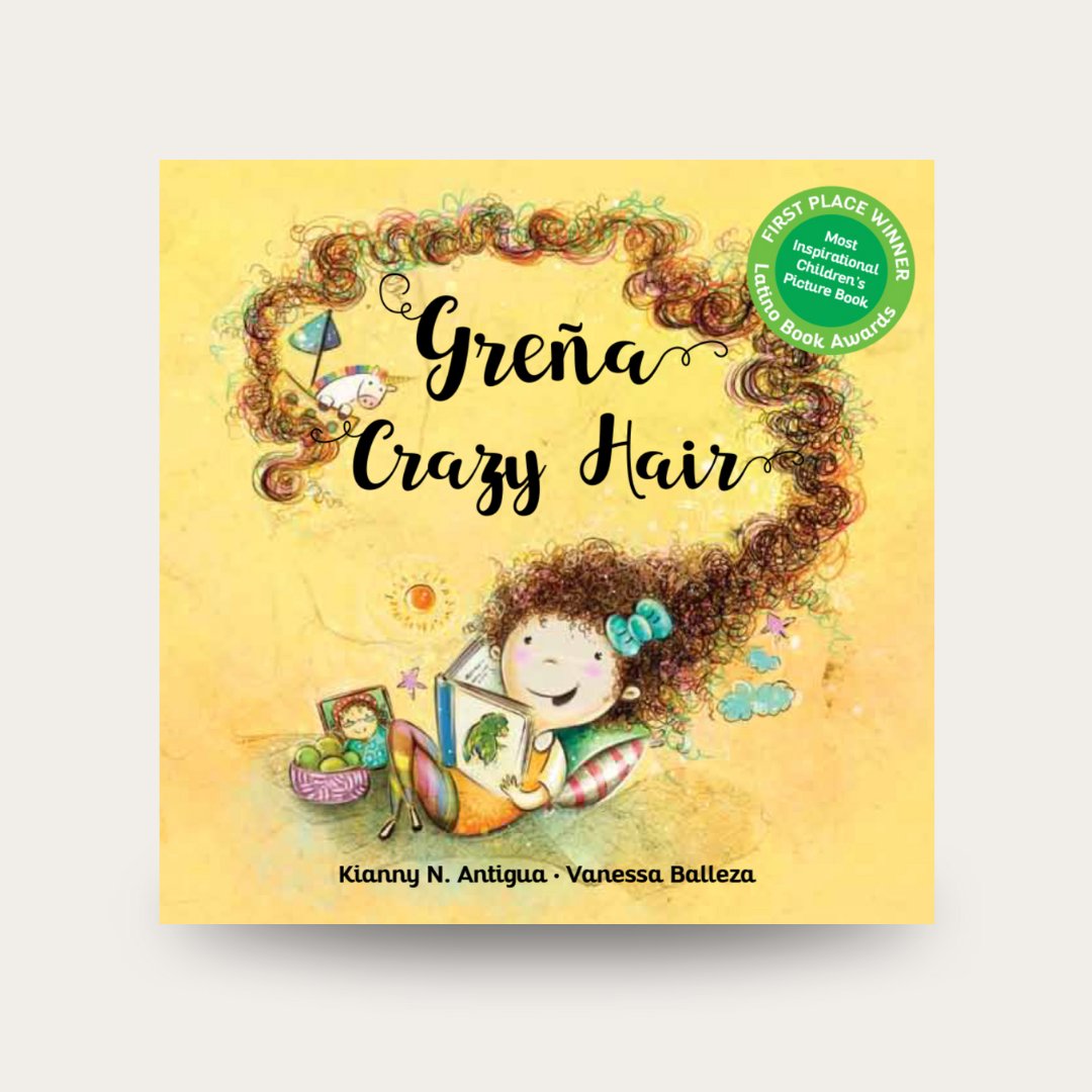 lightswitchK12's tweet image. What’s better than a fun, colorful read? One that inspires confidence &amp;amp; self-love! ✨ Greña / Crazy Hair is a must-have for every child’s bookshelf. Winner of the Latino Book Awards! 📚 Visit lightswitchlearning.com to add it to your classroom or home collection today! #kidsbooks