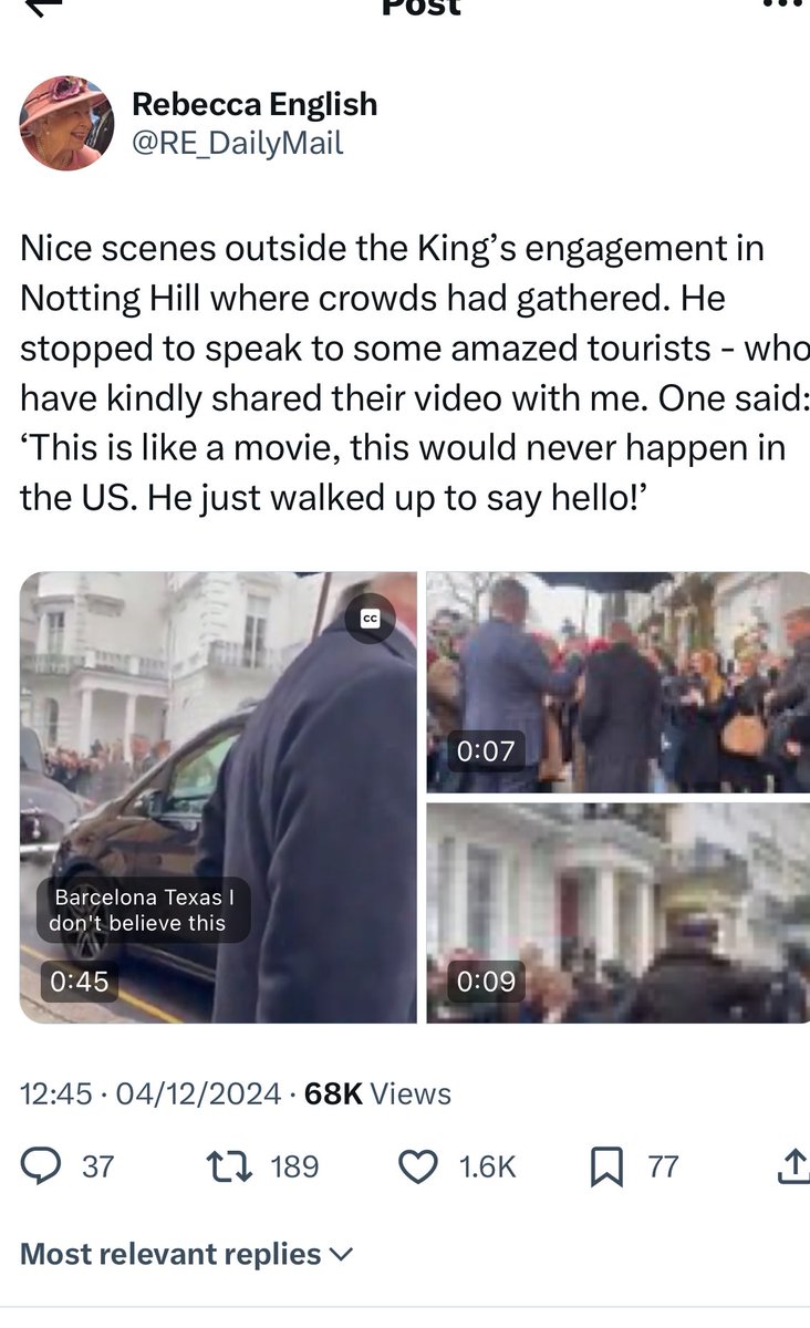 jozzzaphen's tweet photo. wft, #Kingchuck went to notting hill, to some american tourist, he’s really trying to be relatable https://t.co/ZohTZaJvTY