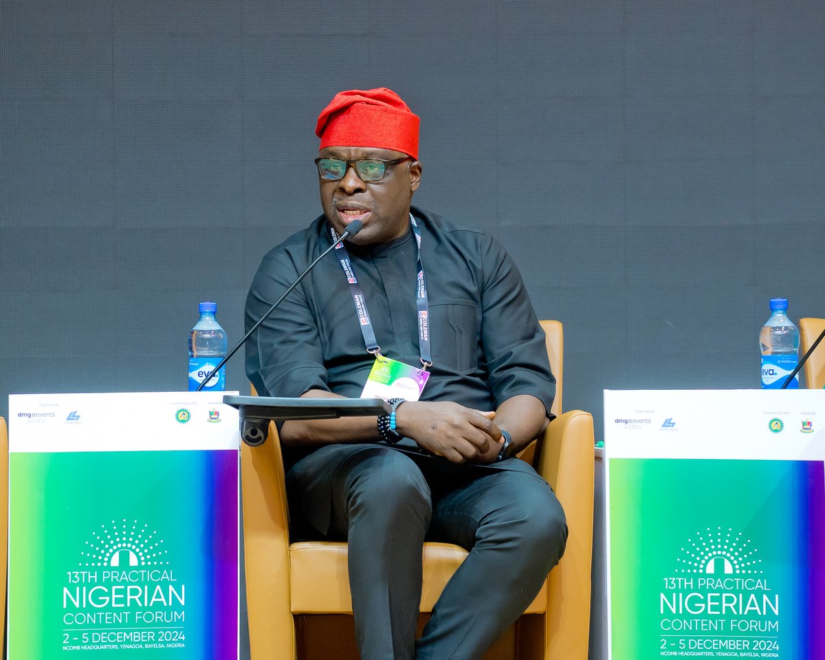aradelholdings's tweet photo. Highlights from the 13th Practical Nigerian Content Forum, held at the @OfficialNCDMB Headquarters in Yenagoa, Bayelsa State, where Adegbite Falade, Managing Director and Chief Executive Officer of Aradel Holdings Plc, participated in a panel session addressing “The Next Frontier for Nigerian Content: Divestments and Offshore Opportunities.”

The session brought together industry leaders to explore pathways for advancing local content and harnessing offshore opportunities to drive growth in Nigeria’s energy sector.

#PNC2024 #PracticalNigerianContent #EnergisedForABrighterFuture #AradelHoldings