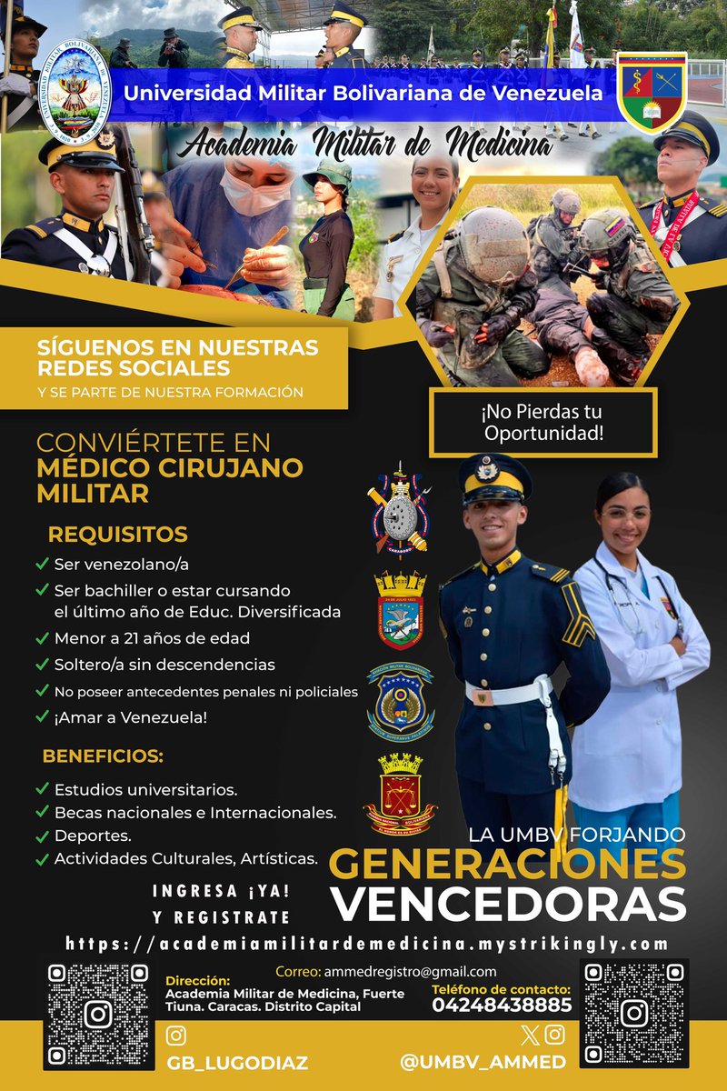 Academia Militar Medicina tweet media