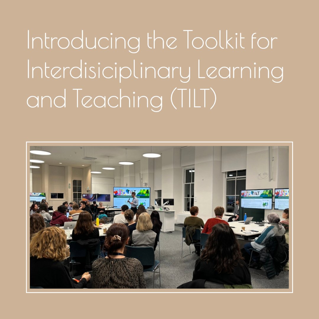 The Toolkit for Interdisciplinary Learning &amp; Teaching is now live!You can access a collection of ideas, methods &amp; resources to support anyone interested in possibilities of working across, &amp; beyond, disciplines here: edin.ac/4gfmKGM Read more here: edin.ac/4fWr8KV