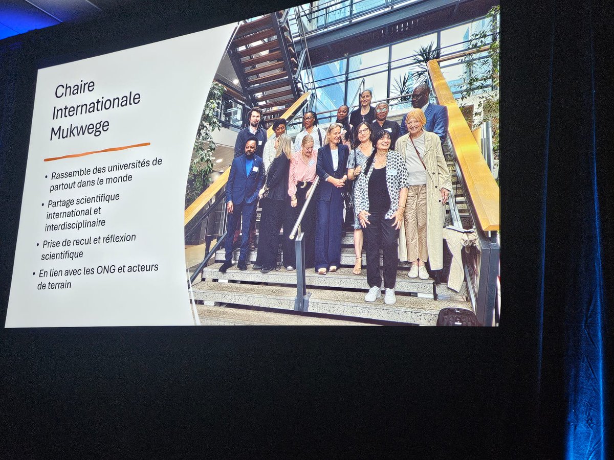 Rencontre privilégiée avec <a href="/DenisMukwege/">Denis Mukwege</a>, Prix Nobel de la Paix 2018 et défenseur de la cause des Femmes au 
« 5e congrès de la Chaire Mukwege » organisé par <a href="/UMontreal/">Université de Montréal</a> 🕊️🙏
Avec <a href="/UniversiteLiege/">Université de Liège</a>, <a href="/ULBruxelles/">Université libre de Bruxelles</a> <a href="/WalBru_QCCA/">Délégation Wallonie-Bruxelles Québec/Canada</a> <a href="/WBI_tweet/">WBI</a>
