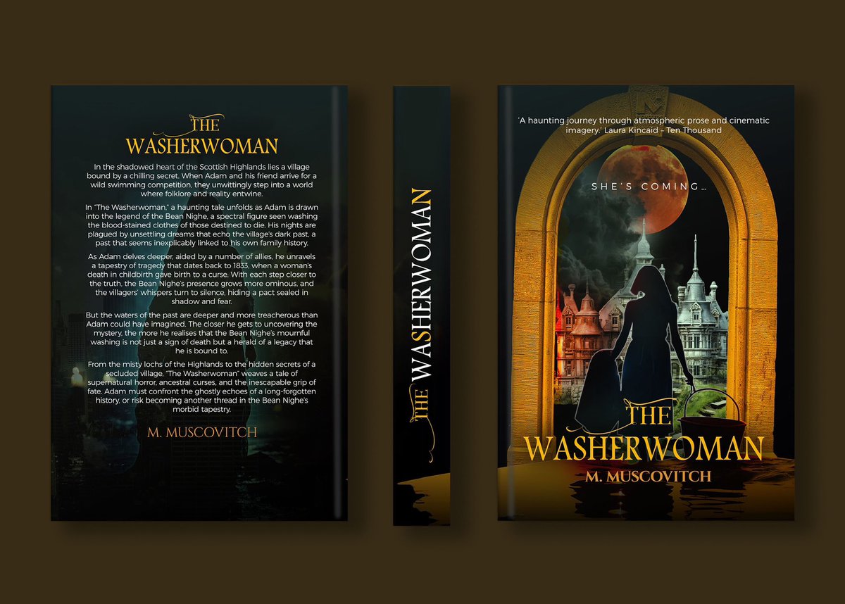 The Washerwoman is available to purchase now with some great reviews! If you’re into gothic horror, this book is for you. 

The Washerwoman amzn.eu/d/0eMNl3GK #shescoming