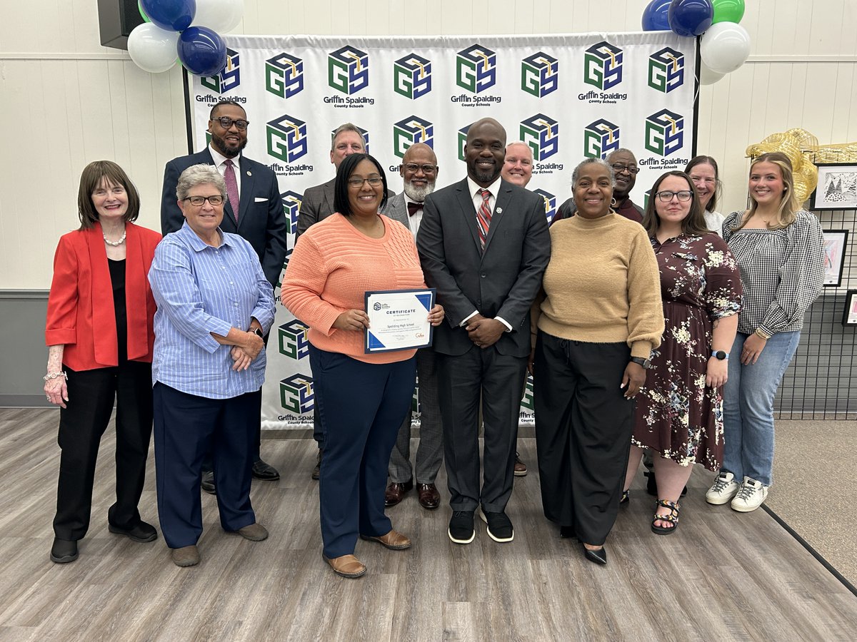 Congratulations to <a href="/AnneStreetES/">Anne Street Elementary School</a>, <a href="/OrrsElementary/">Orrs Elementary</a>, <a href="/GriffinHS/">Griffin High School</a> and <a href="/SpaldingHigh/">Spalding High School</a> for being named GADOE PBIS Distinguished Schools!🎉