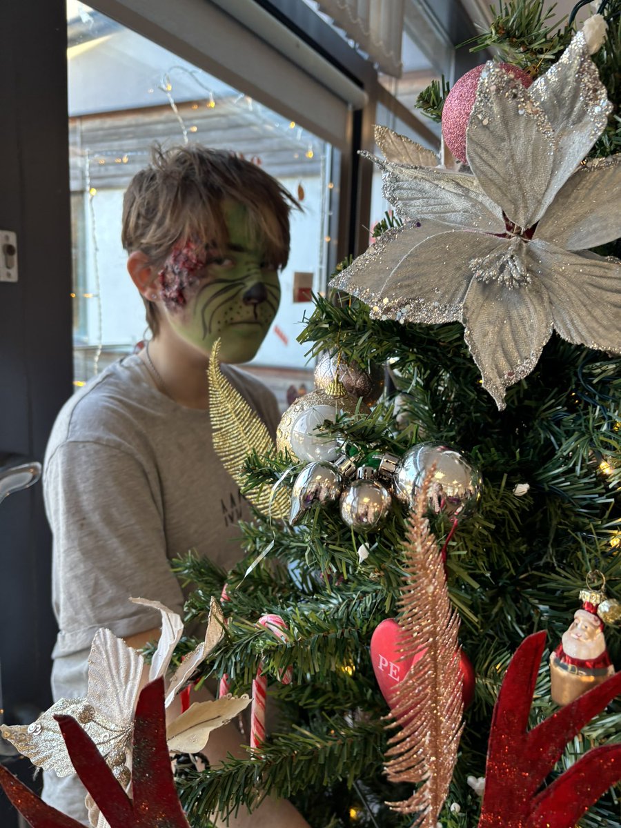 EnrichAcad's tweet photo. The talent and attention to detail has been outstanding in Hair and Beauty this week at Enterprise! Christmas Movie Theme! Can you guess the movies??? https://t.co/6dSUkobvFl