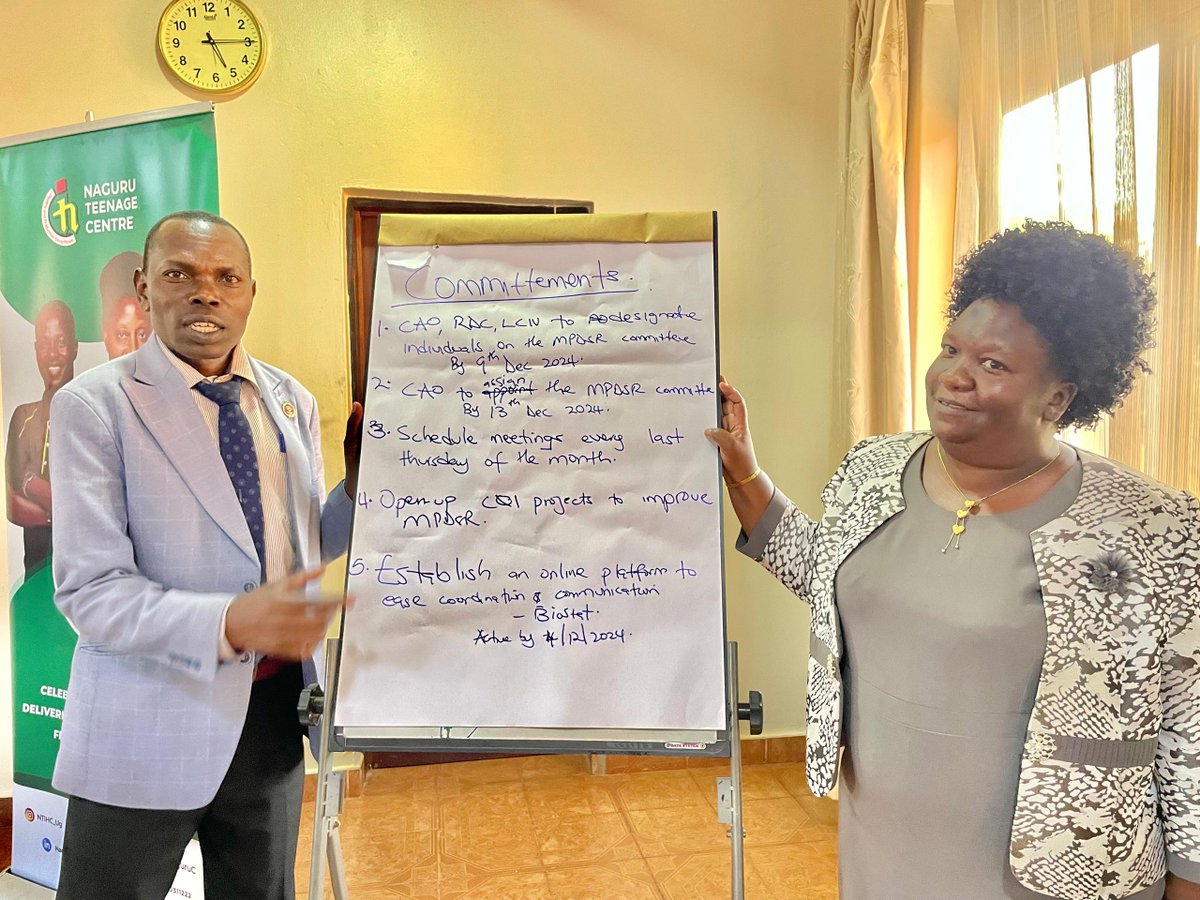 NaguruC's tweet photo. Yesterday NTC partnered with Namayingo District to rejuvenate the MPDSR committee!
Together, we reconstituted new members and clarified their roles and expectations, paving way for stronger action in reducing maternal and perinatal mortality.
#STOPproject #NTCat30 https://t.co/fxujdExz9f