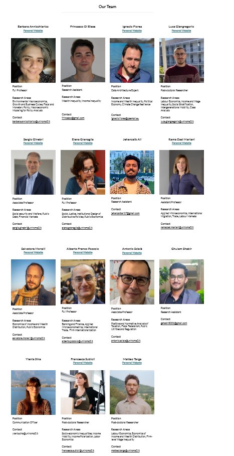 MorelliSal's tweet image. New job post (please RT) 👇📢POSTDOCTORAL RESEARCHER in PUBLIC ECONOMICS (“Drivers and consequences of rising economic inequality”) Come and work with us in the InequalityInRome Research team sites.google.com/view/inequalit……Deadline 3 Jan 2025!
More info here: sites.google.com/site/salvatore…