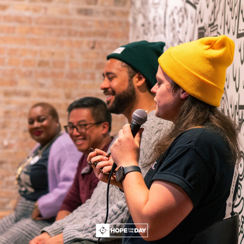 Thank you to everyone who came out last night to @sipofhope or tuned in virtually for our panel and community experience! It was a great discussion on how to navigate the upcoming holiday season. Special shoutout to our AMAZING panelists for leading a thoughtful discussion 🖤