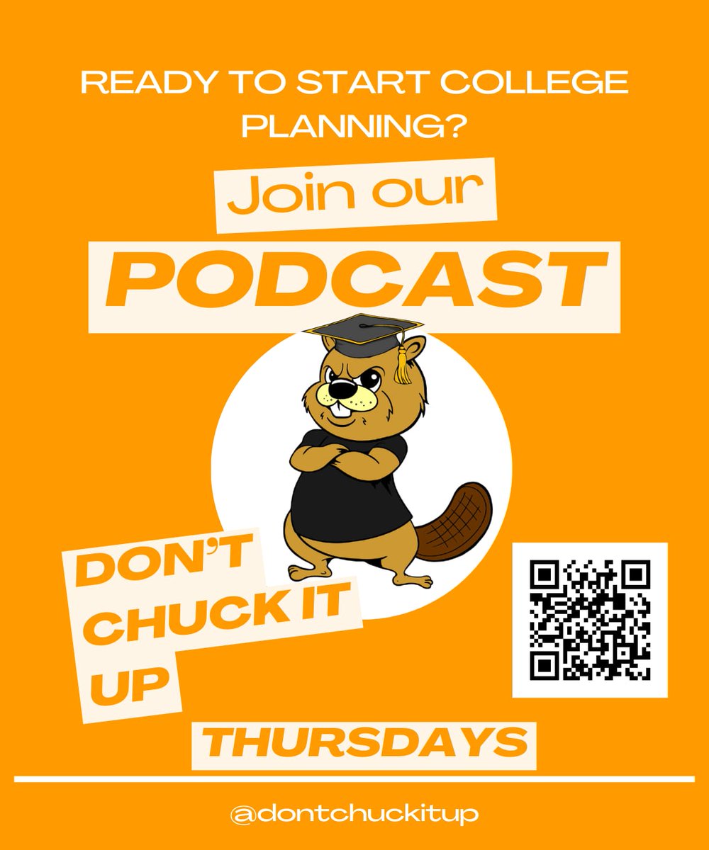 Looking for expert advice and tips on the college search and application process? Check out my podcast: linktr.ee/dontchuckitup