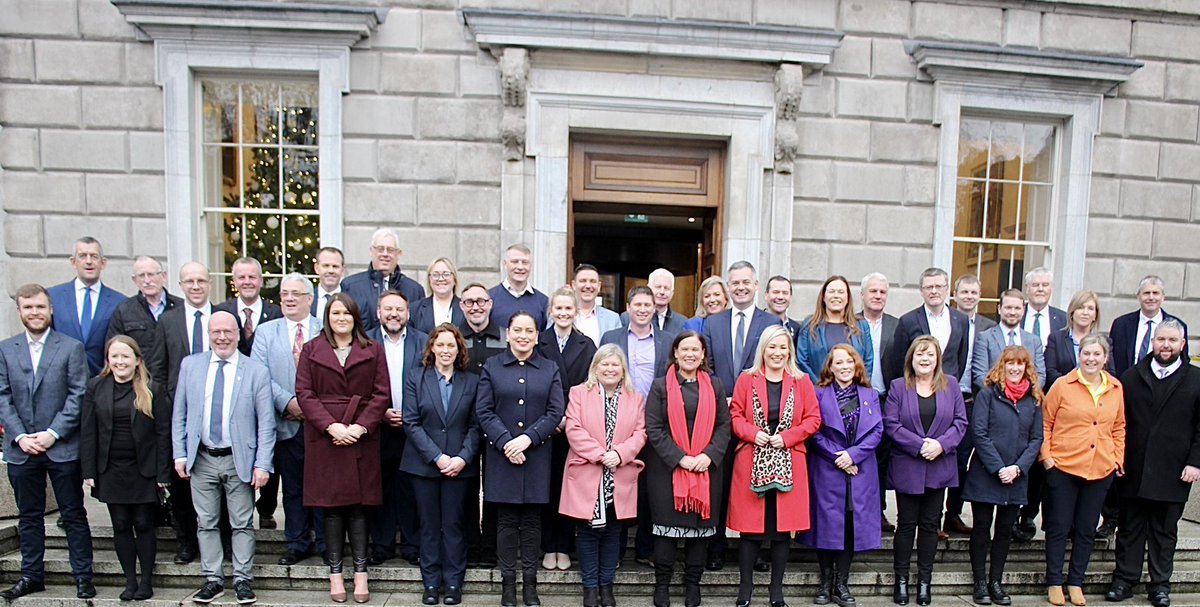 Proud to stand with the largest team of Sinn Féin TDs in over 100 years. 

We are more determined than ever to deliver real change for workers, families, and communities across the island.
