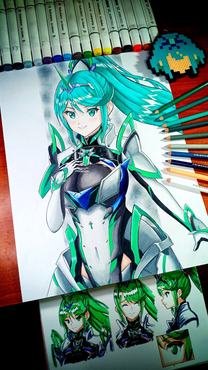 Pneuma / プネウマ 💫
Happy 7th anniversary Xenoblade Chronicles 2!
💚&amp; Rts are appreciated!
#Xenoblade2_fes24 #XenobladeChronicles2 #Xenoblade #Pneuma #ゼノブレイド2