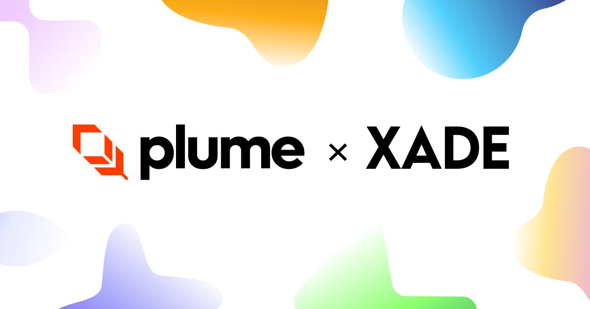 Limitless trading, 100K+ markets, and lightning-fast settlements. ⚡

@XadeFinance is coming to Plume with their quant trader AI and orderbook platform! Plume users will be able to trade synthetics and spot anywhere from Xade's mobile app with seamless onboarding and access.