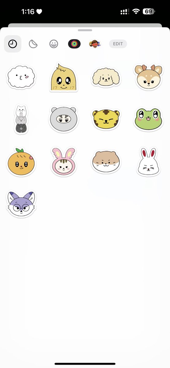 HAHAHA ang cute!!!!! 🥰

Save kayo picture nila then long press tas add as sticker!! Sa IOS to di ko alam paano pag android 😄
