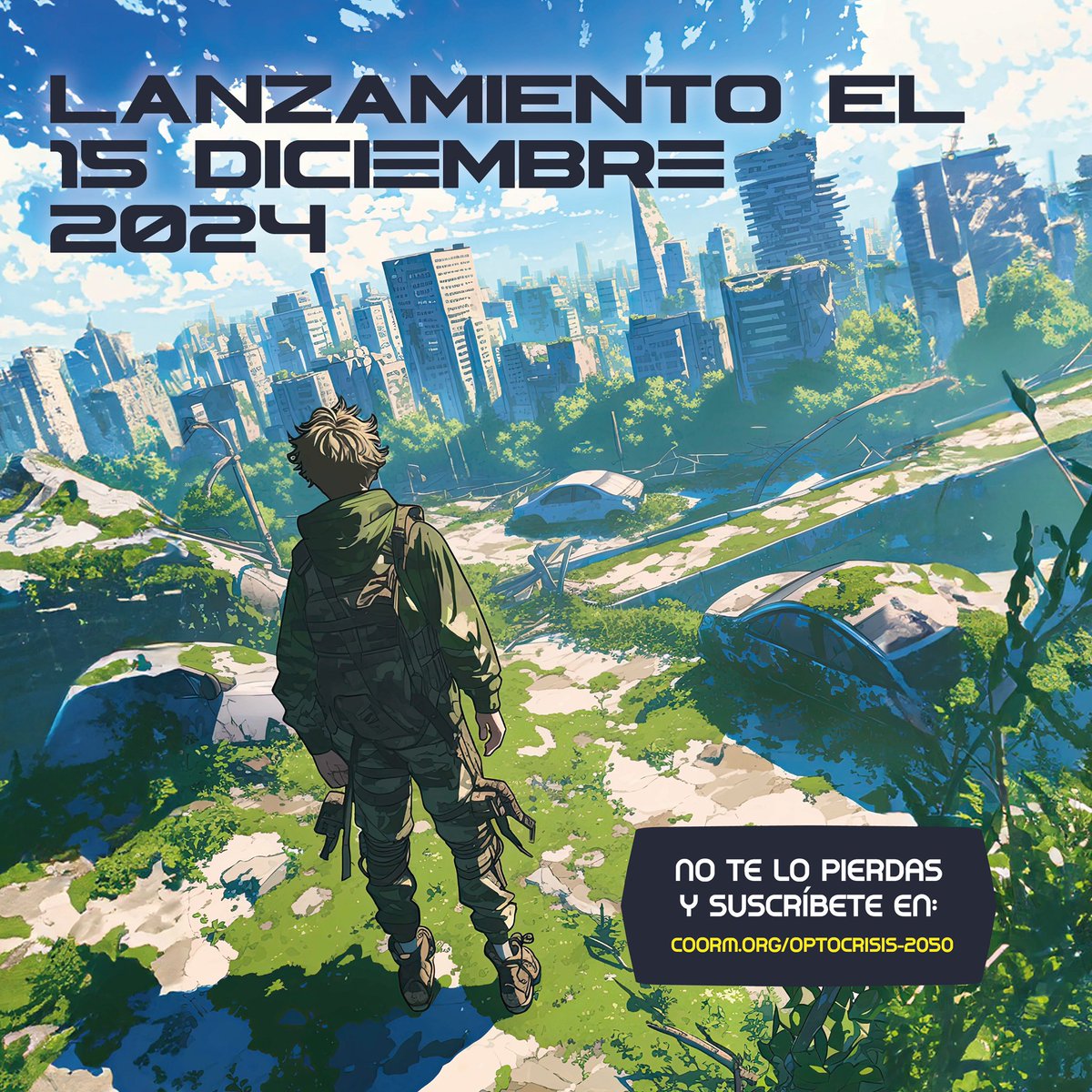 🌌 ¡Llega OptoCrisis 2050! Un manga donde la óptica y la luz son la clave para salvar a la humanidad. 👓

💡 Álex, un joven óptico, lidera la resistencia contra Spectron, una IA que controla mentes con luz.

🎁 Suscríbete GRATIS para recibir el primer capítulo 👉 Enlace en la bio