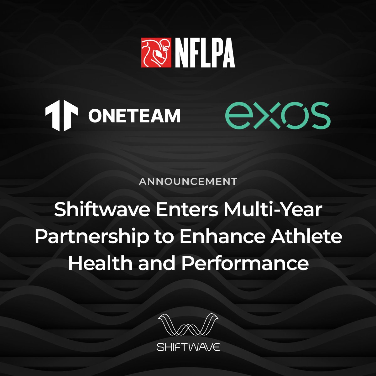 We’re proud to partner with the <a href="/NFLPA/">NFLPA</a>, <a href="/EXOSsports/">Exos Sports</a>, and <a href="/OneTeamPartners/">OneTeam Partners</a> to unleash the power of Shiftwave, the world’s most advanced nervous system regulation device. Together, we’re redefining performance, recovery, and well-being at the highest level. 
shiftwave.co/blogs/news/shi…