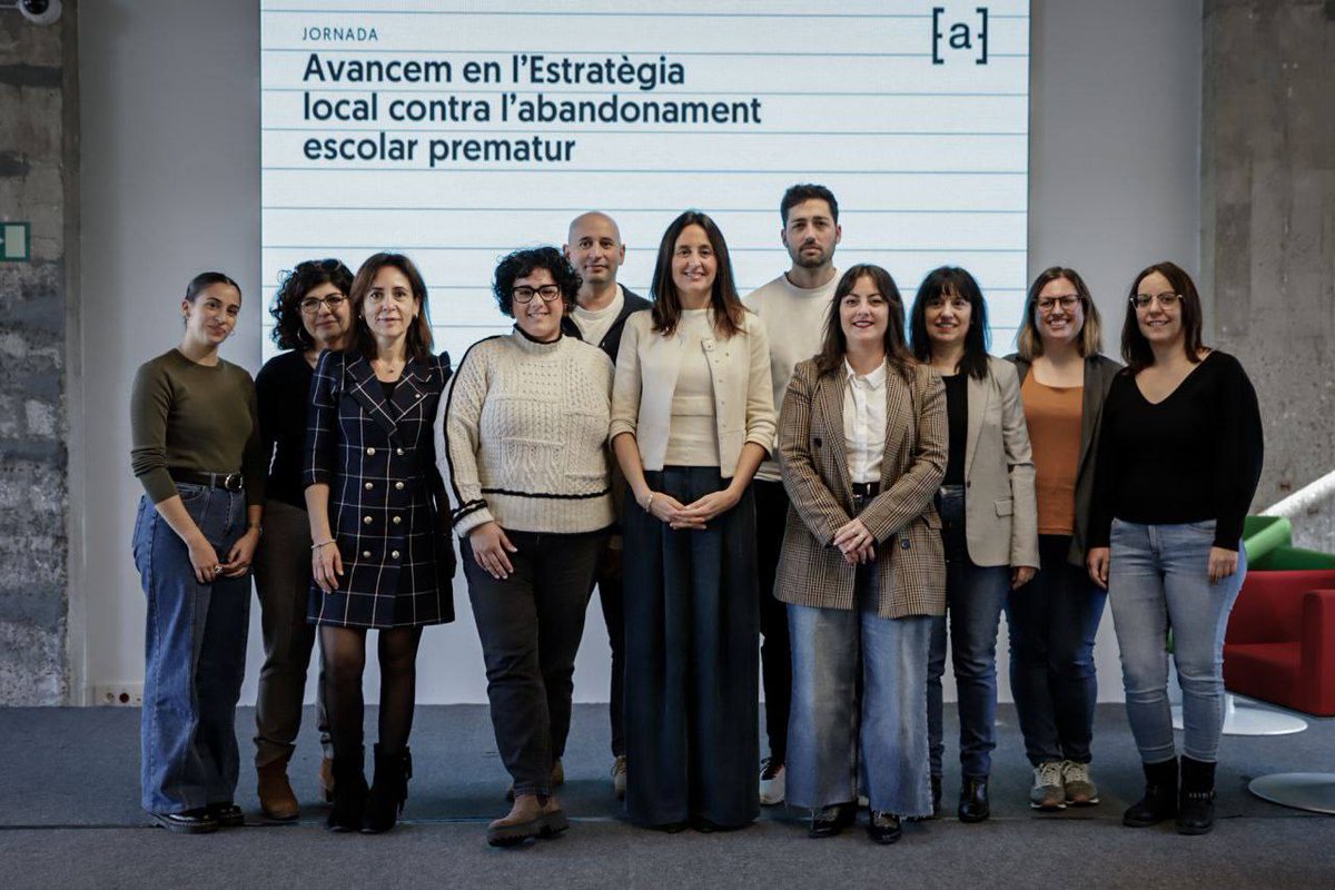 La lluita contra l’abandonament escolar és una prioritat d’<a href="/educaciocat/">Educació</a> que només podrem abordar de la mà del món local. A la jornada 'Avancem en l'estratègia contra l'abandonament escolar prematur' de <a href="/scgramenet/">Aj. Sta. Coloma Gram</a> he pogut comprovar el seu compromís en aquesta lluita.