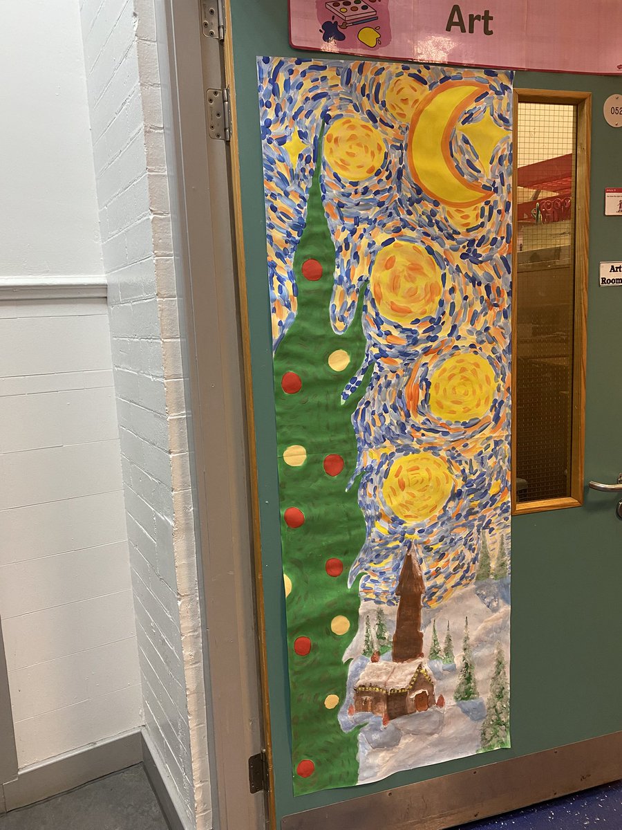 Miss. Alexander 🎨 (@miss_a_rt) on Twitter photo Thank you to my amazing, talented and hardworking S3 pupils who added a bit of “Van Gogh” to the art room door!
Feeling festive ✨🎄
<a href="/St_Rochs/">St Roch's Secondary</a> <a href="/stroch_exp_arts/">St Roch’s Expressive Arts</a> Thank you to my amazing, talented and hardworking S3 pupils who added a bit of “Van Gogh” to the art room door!
Feeling festive ✨🎄
<a href="/St_Rochs/">St Roch's Secondary</a> <a href="/stroch_exp_arts/">St Roch’s Expressive Arts</a>