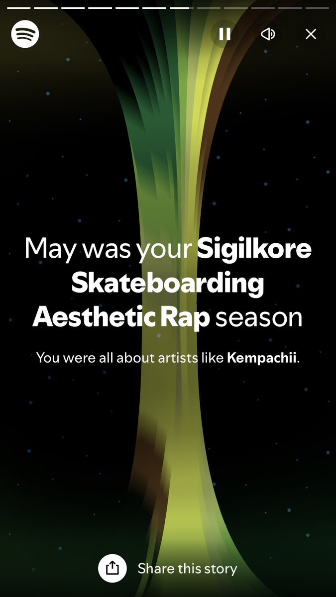 Lol no it wasn’t 

The perils of letting your kids use your Spotify account 🫠