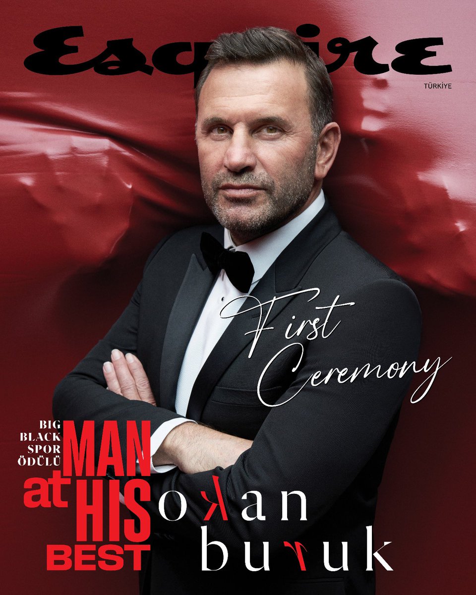 Esquire Man At His Best 2024 “BigBlack” Spor Ödülü’nün sahibi Okan Buruk! (#OkanBuruk ) #EsquireAwards #ManAtHisBest2024