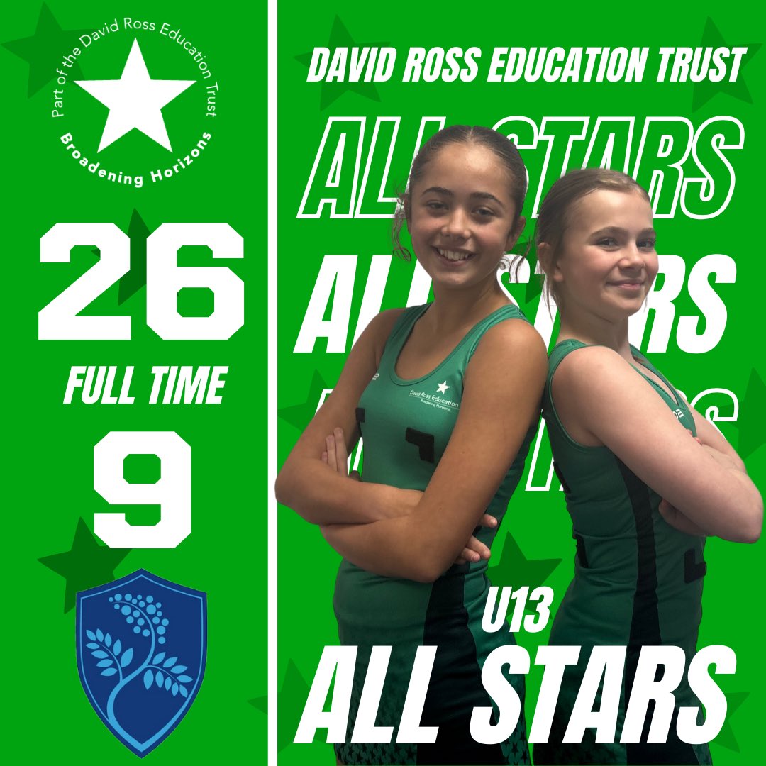DRETsport's tweet image. Both our All Star Netball teams were successful in their matches this evening against NGHS! U13s players’ player and coach’s player were Tula and Mya👏🏻 U15 players’ player and coach’s player were Evie and Princess👏🏻 Well done girls💚