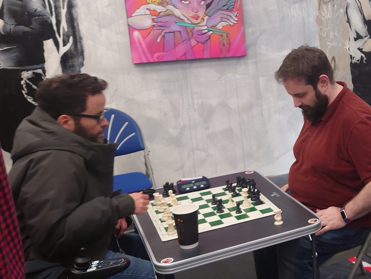 ChessInColter's tweet image. If you are looking for good causes to support, then I know a Colchester chess player who is doing great things and is looking for 2025 funding for Disability Debrief disabilitydebrief.org/debrief/open-t… #chess #colchester #chesspunks