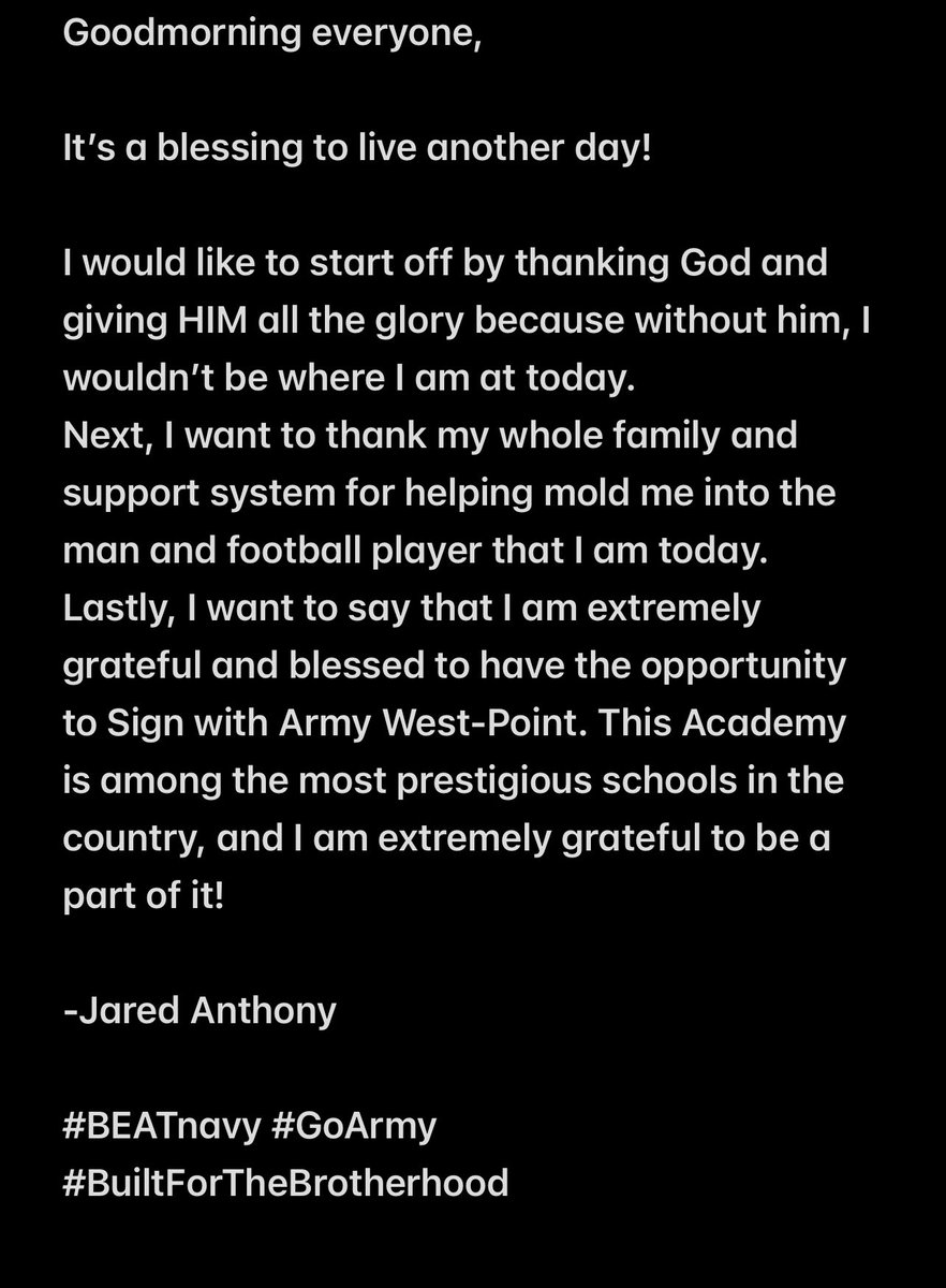 Jared Anthony (26’ LB) tweet media