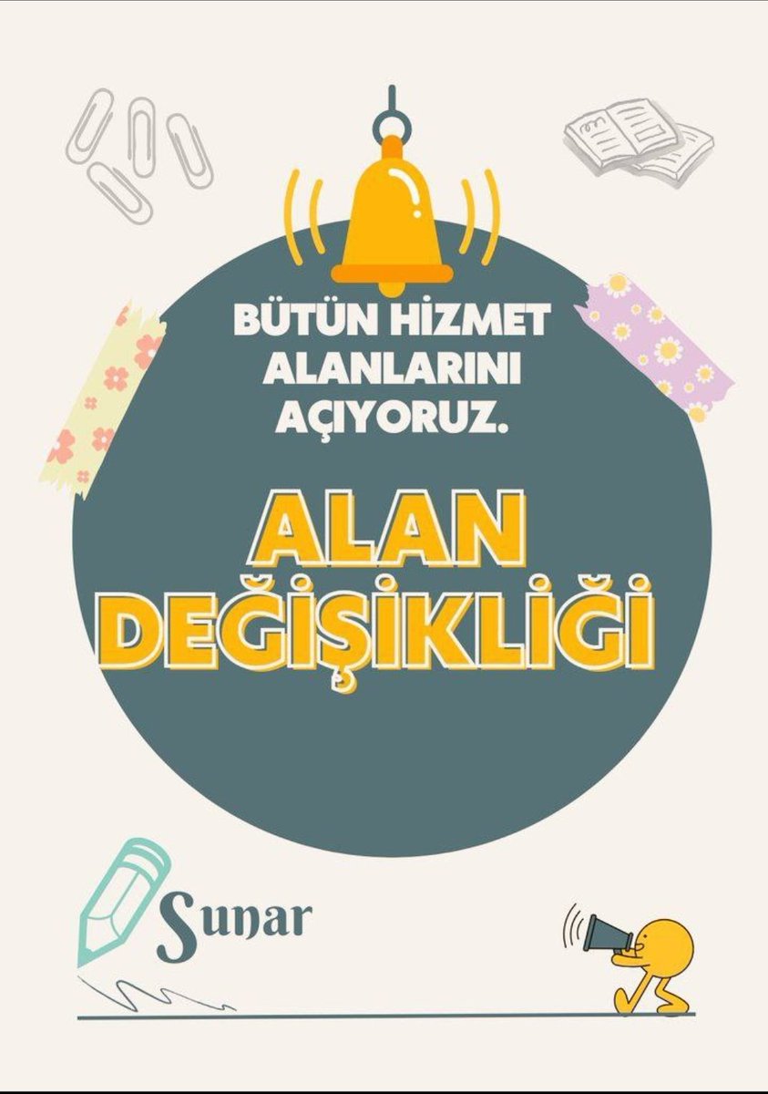 kzcgluebru's tweet photo. @TalipGeylan06 @tcmeb @Yusuf__Tekin #alandeğişikliğiTAKVİMİbekleniyor
@cftcblnt @Yusuf__Tekin @tcmeb @mebpersonel https://t.co/wD1PYJ37RF