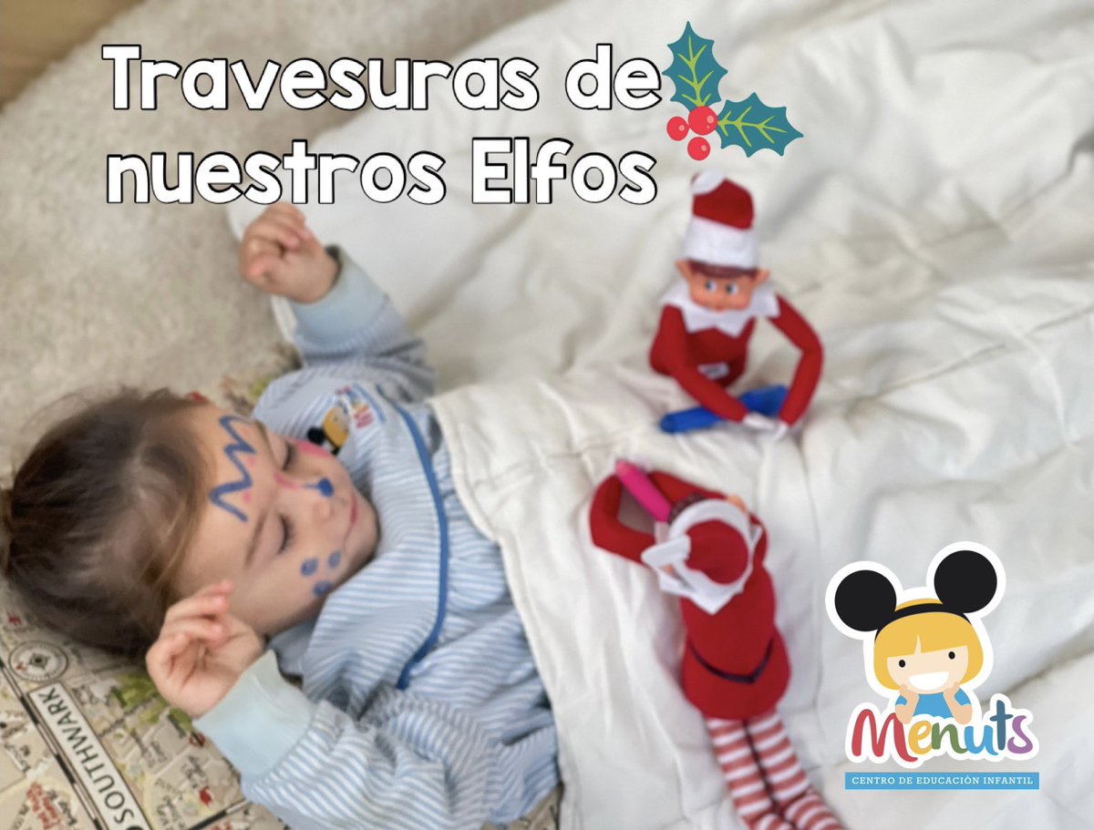 Los Elfos Traviesos de la Navidad🎄 han venido a hacernos una visita al cole de Menuts.🔴🟡🟢🔵🟣 mientras dormíamos la siesta 😴 
¡Qué bien se lo han pasado! 
#elfontheshelf #elfontheshelfideas #escuelainfantil #escuelainfantilmenuts #escuelainfantilmassanassa #massanassa