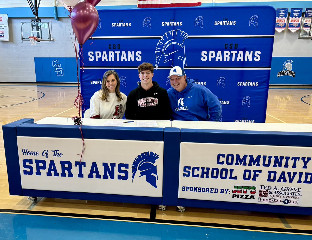 CSD Athletics (@csd_athletics) on Twitter photo <a href="/Brandon_sa2/">Brandon Albert</a> made it official! āļø #5 is headed to Lafayette University to play D1 football!
Congrats Brandon on a great career at CSD!
<a href="/GoLeopards/">Lafayette Athletics</a> <a href="/Brandon_sa2/">Brandon Albert</a> made it official! āļø #5 is headed to Lafayette University to play D1 football!
Congrats Brandon on a great career at CSD!
<a href="/GoLeopards/">Lafayette Athletics</a>