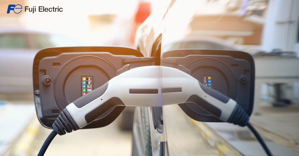 When it comes to Electric Vehicles, Fuji Electric semiconductors increase the efficiency in devices all while being able to reduce the size footprint. Learn how! fujiel.us/3wS6V7O #semiconductor #IGBT #modules #electricvehicle #transit #automotive