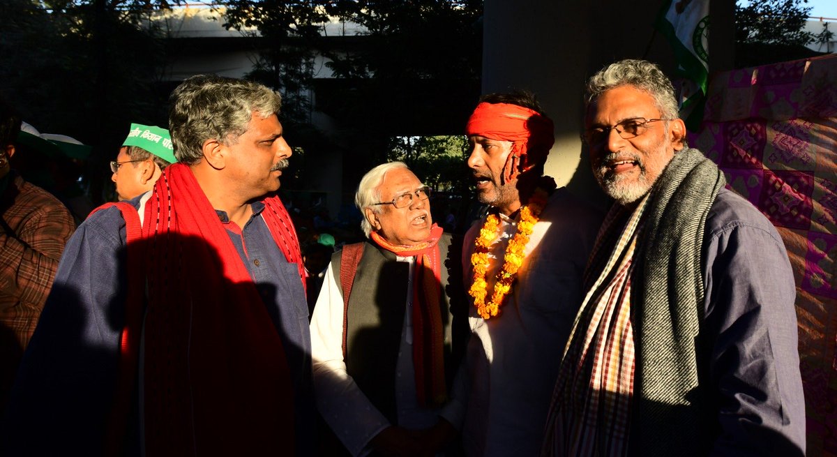 A huge number of people gathered at the Greater NOIDA farmers' struggle site in response to the arrests of over 200 protesting farmers including <a href="/KisanSabha/">AIKS</a> leader Rupesh Verma who has been leading the struggle for the last year. He has been jailed several times and faced police