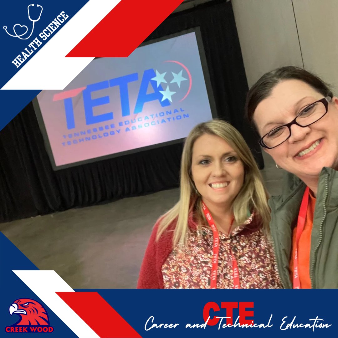 Dickson County Schools CTE (@dcs_cte) on Twitter photo 💉✨🩺Health Science Department educators, Heather Bradley and Rachel McDonald, are having a BLAST at the TETC conference in Chattanooga, TN this week!
<a href="/DCS_TN/">Dickson Co Schools</a>
<a href="/creekwoodhs/">Creek Wood HS</a> 💉✨🩺Health Science Department educators, Heather Bradley and Rachel McDonald, are having a BLAST at the TETC conference in Chattanooga, TN this week!
<a href="/DCS_TN/">Dickson Co Schools</a>
<a href="/creekwoodhs/">Creek Wood HS</a>