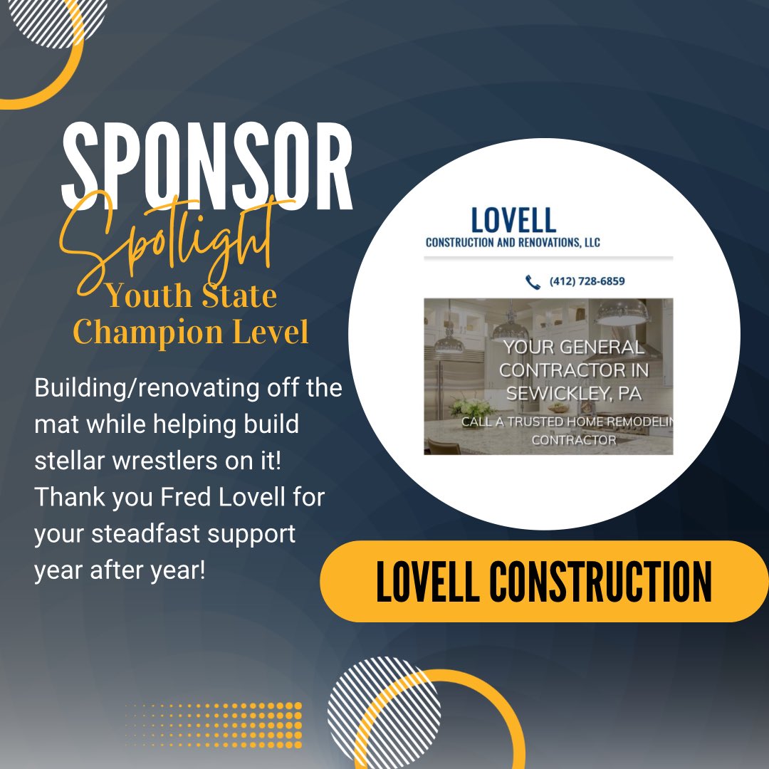 Quaker Valley Wrestling 2024-2025 Sponsor Spotlight!