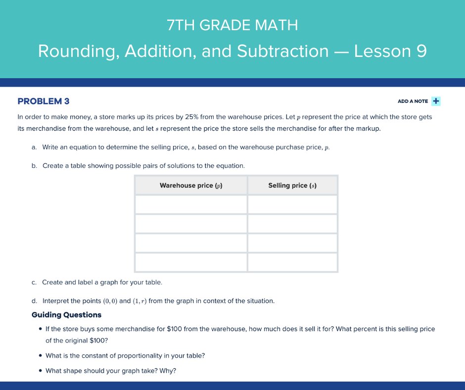 Dive into scale drawings in our 7th-grade unit! Students will learn how to use scale factors to create and analyze scaled versions of objects. >> fshtnk.org/3UTfyb2
#SpatialReasoning
