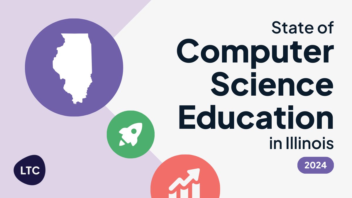 ltcillinois's tweet image. During #CSEdWeek &amp;amp; year-round, Illinois is taking steps toward expanding CS access ↗️ 

Here’s what moved the needle during 2024:

💰New state-level funding
🚀 Professional learning opportunities like #ILCSPDWeek

Plus ways to start your #HourofCode 🔢

🔗 ltcillinois.org/2024-state-of-…