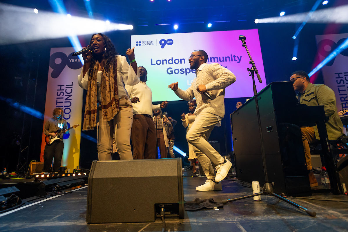 Thanks to <a href="/DavidLammy/">David Lammy</a> <a href="/Damonalbarn/">Damon Albarn</a> <a href="/NHCarnivalLDN/">Notting Hill Carnival</a> &amp; <a href="/thelcgc/">LCGC</a> for helping us celebrate our 90th-anniversary <a href="/RoundhouseLDN/">Roundhouse</a> last night. Superb performances marked our 90 years of building connections, understanding, and trust between the UK &amp; countries worldwide.

#BritishCouncil90