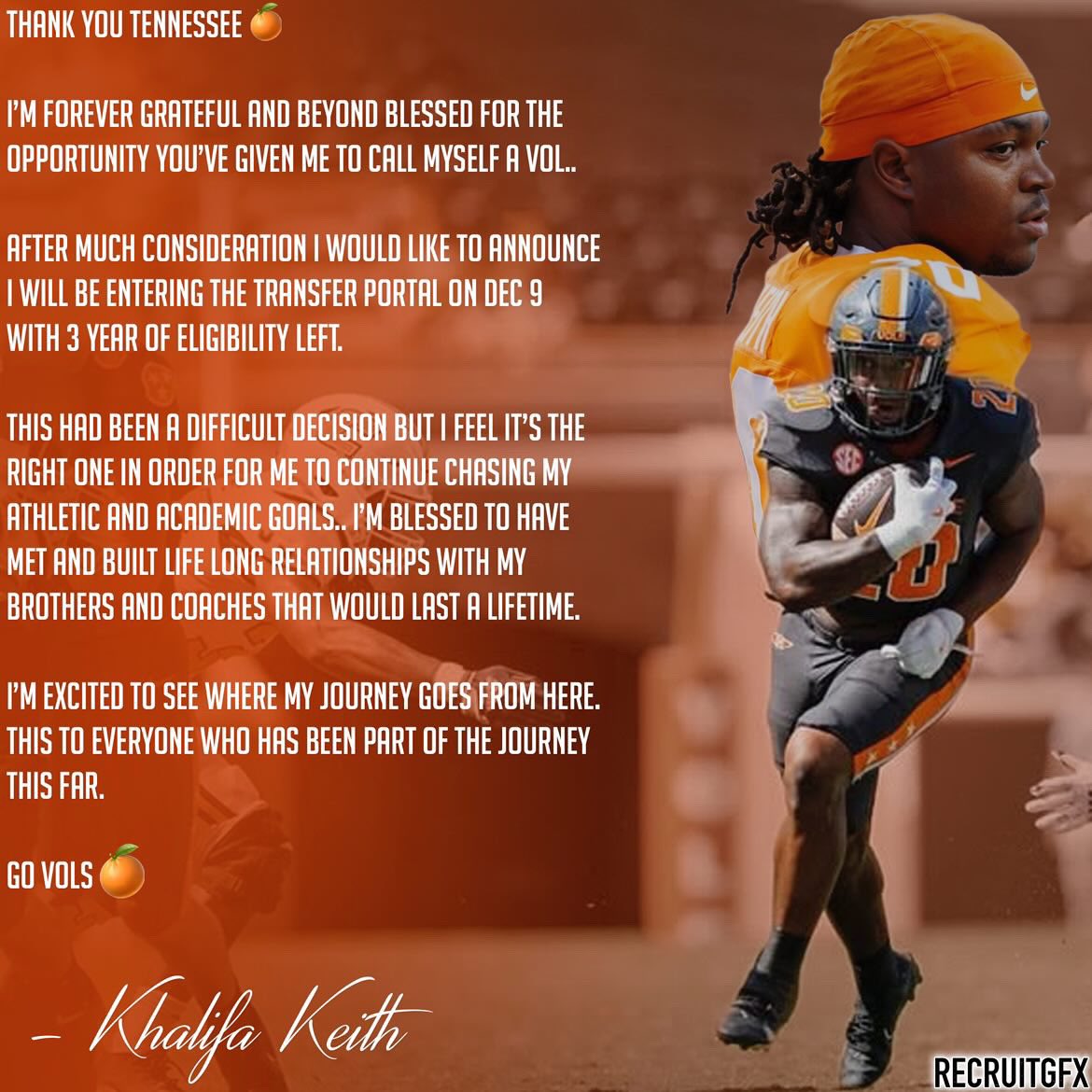 Thank you vol nation🧡