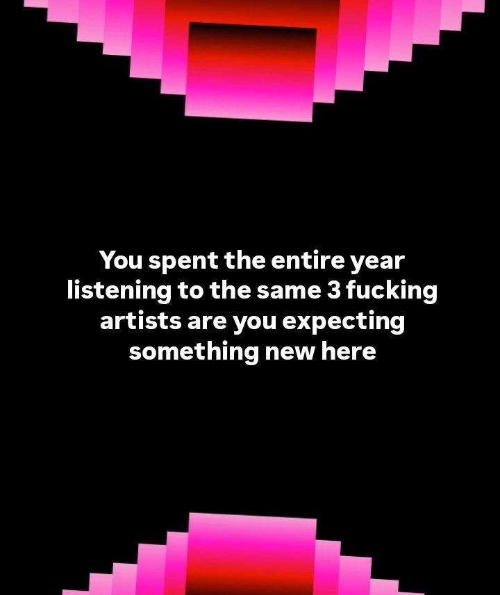 crodiegh's tweet photo. damn calm down Spotify #SpotifyWrapped2024 https://t.co/g3WkjuOuZf
