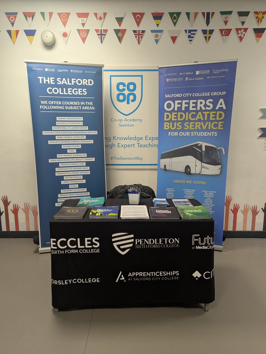 Tonight the team are out at <a href="/swintoncoop/">Co-op Academy Swinton</a> for the Y11 Parents Evening and <a href="/WesthoughtonHS/">Westhoughton High</a> for Mock Interviews! ✅