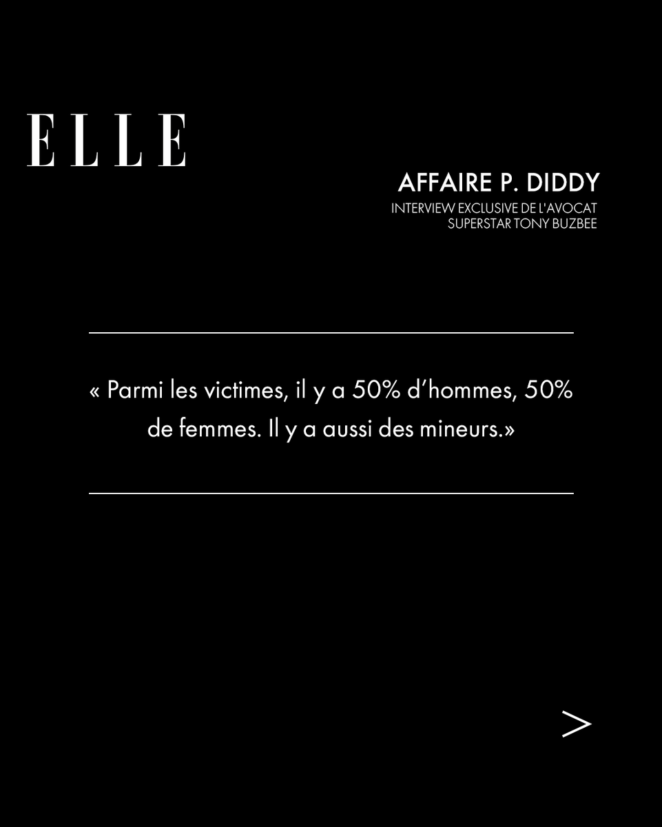 L’avocat Tony Buzbee a recueilli des centaines de témoignages, dont ceux de mineurs, accusant le rappeur américain de trafic sexuel. Il s’exprime pour la première fois en France. 👉urls.fr/c-bOTa

#pdiddy #avocat #société #trafic #metoo #metoomovement