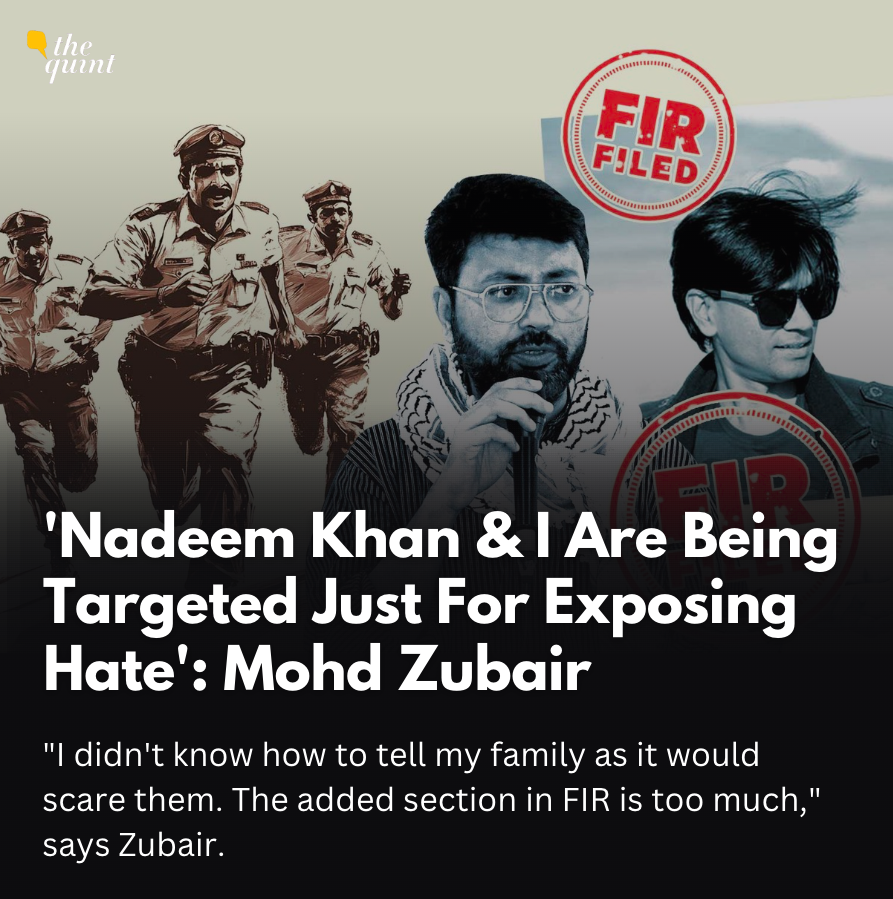 IAMCouncil's tweet photo. "This was alarming as 'endangering sovereignty' crosses the limits. I had only posted about Yati Narsinghanand which was done by many other handles before or even after me. But his Narsinghanand's supporters filed the case against me," Zubair told The Quint.

https://t.co/IJvTo56riI