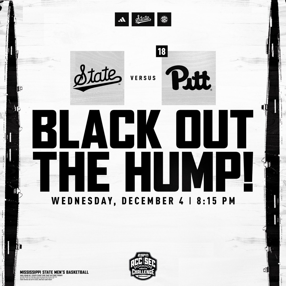 Students! We need you in the Hump today. Make sure you get your tickets. 🎟️»  hailstate.com/studenttickets #HailState🐶