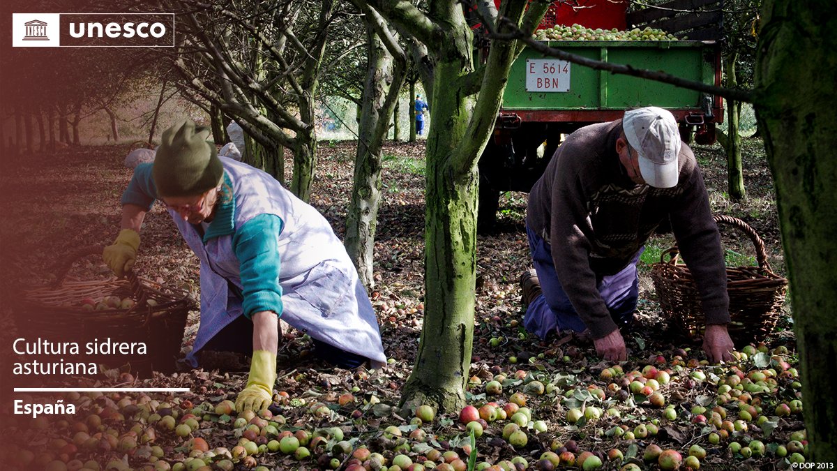 🔴 ÚLTIMA HORA

Nueva inscripción en la lista del #PatrimonioInmaterial: Cultura sidrera asturiana, #España🇪🇸.
¡Felicidades!

unes.co/19iches #PatrimonioVivo